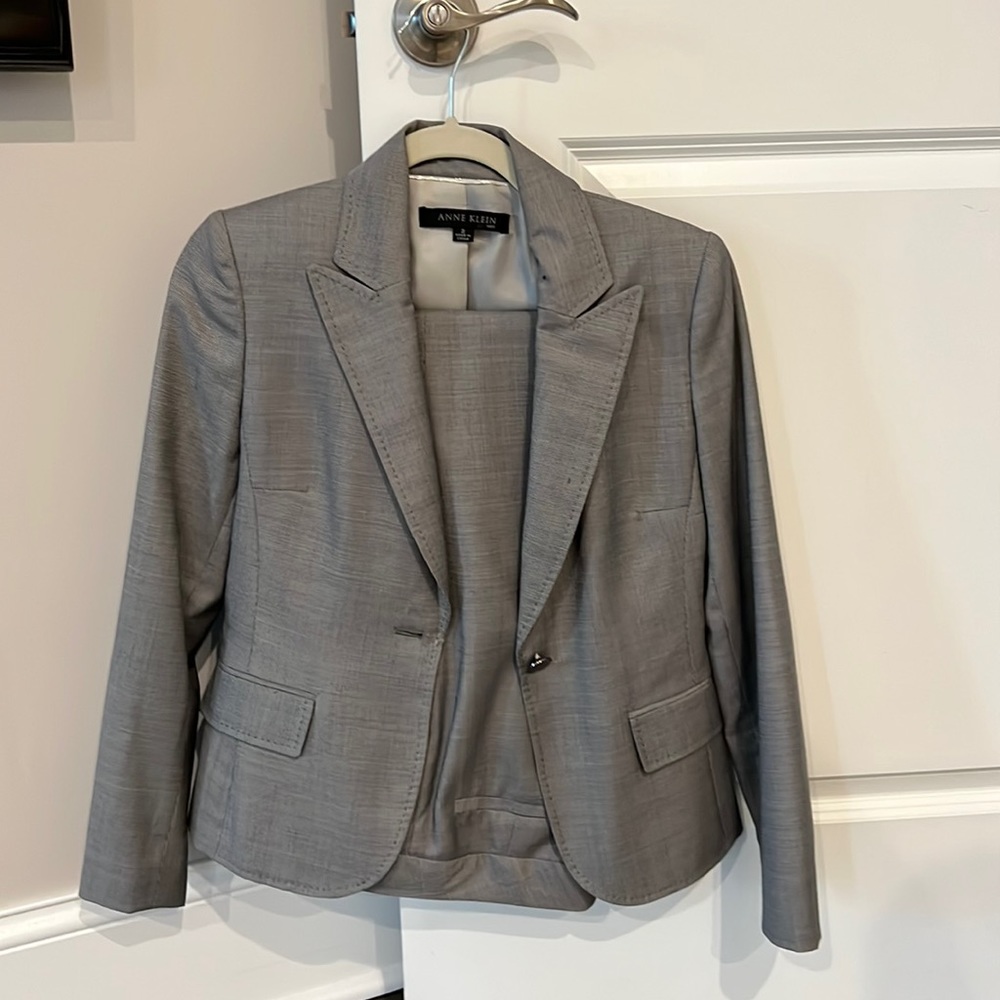 Anne Klein Grey Suit